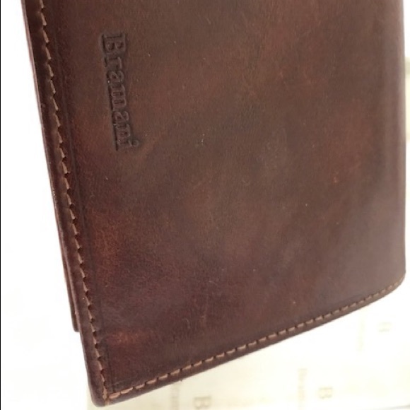 Other - Men's Italian Leather Wallet - Vera Pelle Bramani